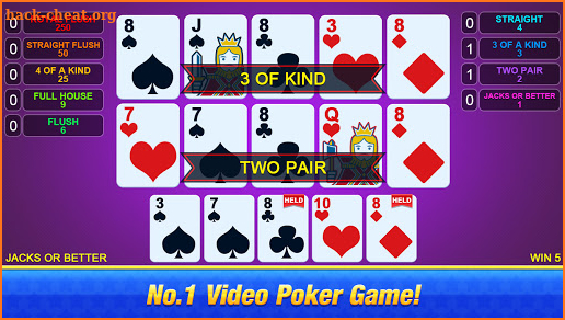 Video Poker - Casino Multi Video Poker Games Free screenshot