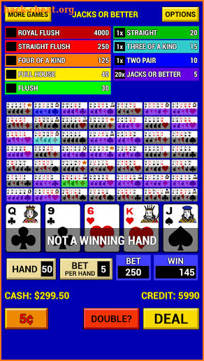 Video Poker Classic Multi screenshot