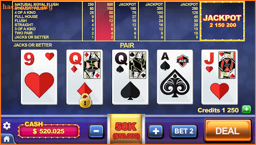 VIDEO POKER: Classy ***** screenshot