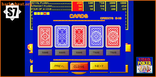 Video Poker: JACK OR BETTER screenshot