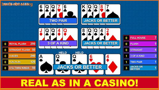 Video Poker Legends screenshot