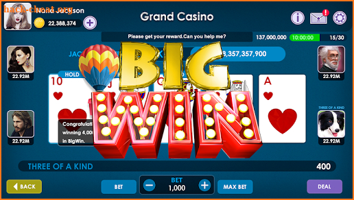 Video Poker Live screenshot