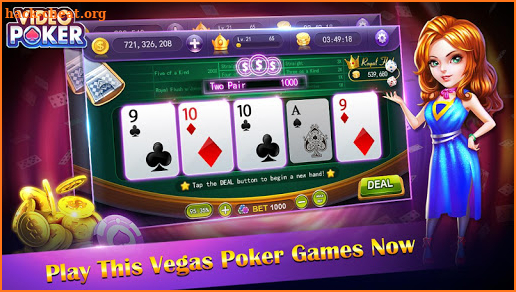 video poker - new casino card poker games free screenshot