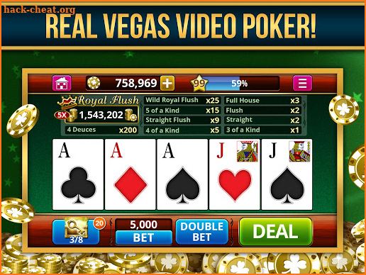 VIDEO POKER OFFLINE FREE! screenshot