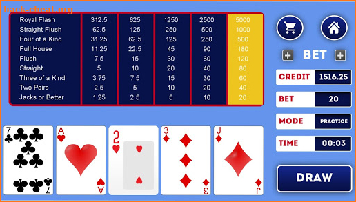 Video Poker Pro Trainer screenshot