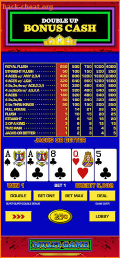 Video Poker Vegas ™ screenshot