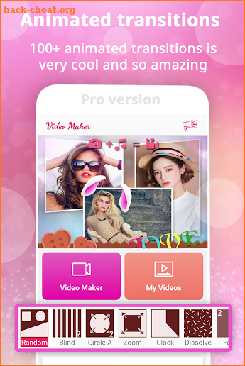 Video Slideshow Maker Pro & Animated Transitions screenshot