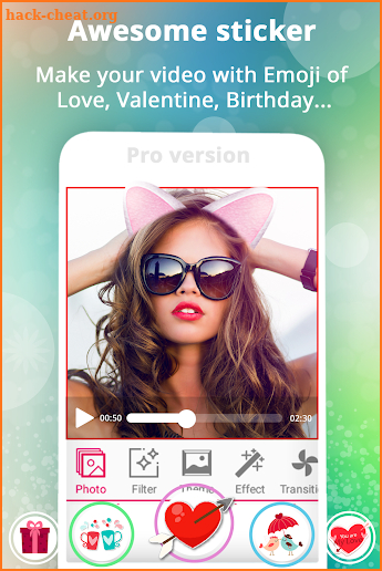 Video Slideshow Maker Pro & Animated Transitions screenshot