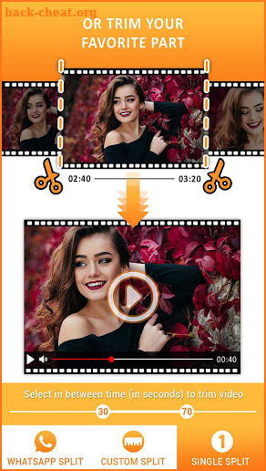 Video Splitter for WhatsApp Status, Instagram screenshot