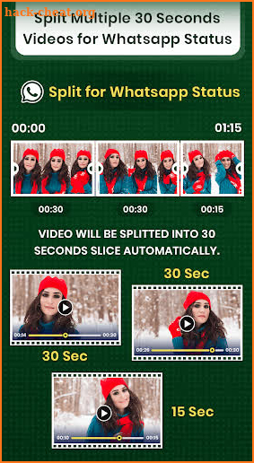 Video Splitter | 30 sec Video Split for Whatsapp screenshot