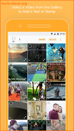 Video Stamper: Video Watermark screenshot