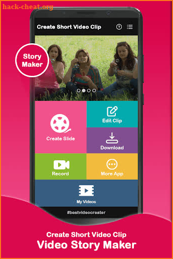 Video Story maker : Create Short Video Clip screenshot