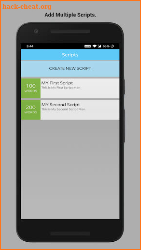 Video Teleprompter :Video Recorder Camera screenshot