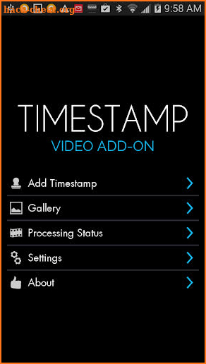 Video Timestamp Add-on screenshot