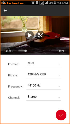 Video To Audio Converter (MP3, AAC, WMA, OPUS) screenshot