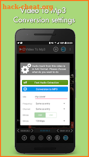 Video to mp3 screenshot