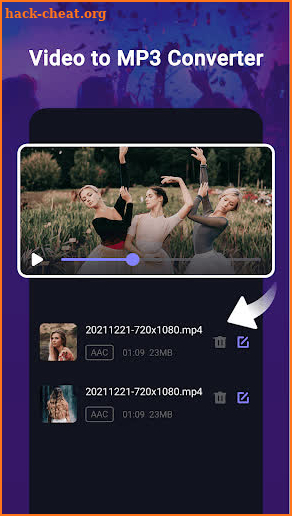 Video to MP3 Convert & Cutter screenshot