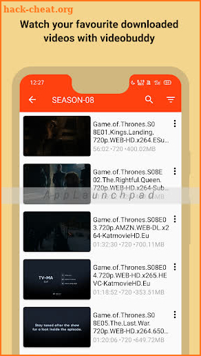 Videobuddy Video Player - Movie All Format Support screenshot