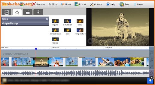 VideoPad Video Editor Free screenshot