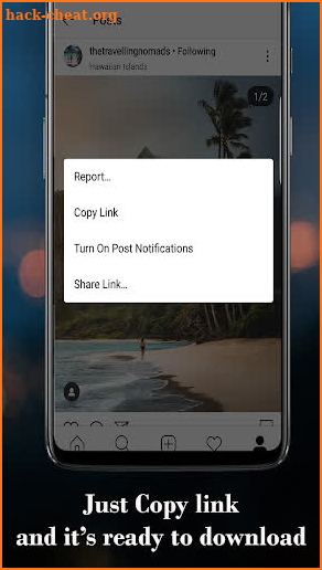 Videos and images downloader for instagram screenshot