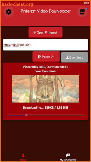 Videos | Images | Gif Downloader for Pinterest screenshot