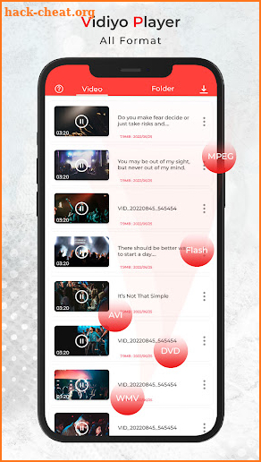 Vidiyo Player & Downloader screenshot