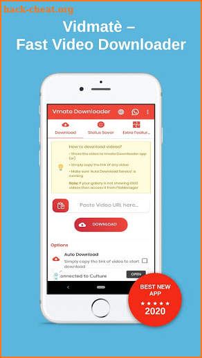 Vidmatè – Fast Video Downloader screenshot