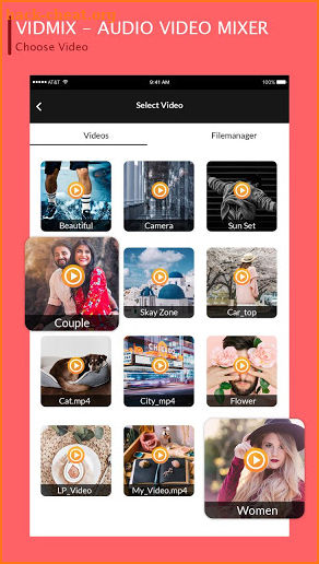 VidMix : Audio Video Mixer - Video Editor screenshot