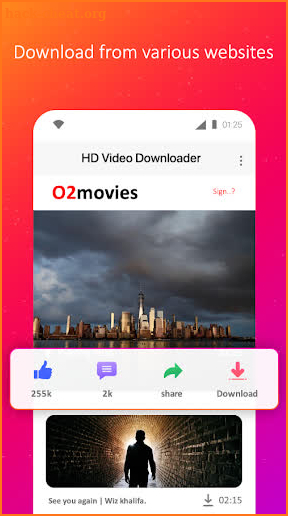 Vidnate App Download 2021 - HD Video Downloader screenshot