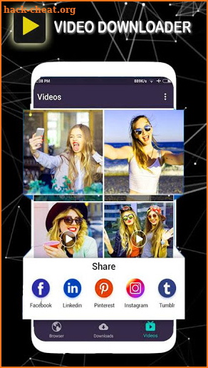 Vidoder Downloader Video HD screenshot
