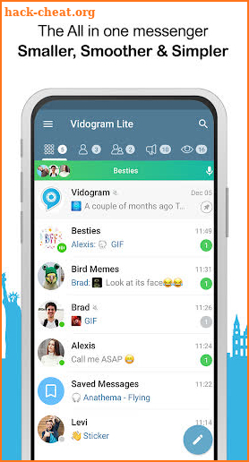 Vidogram Lite screenshot