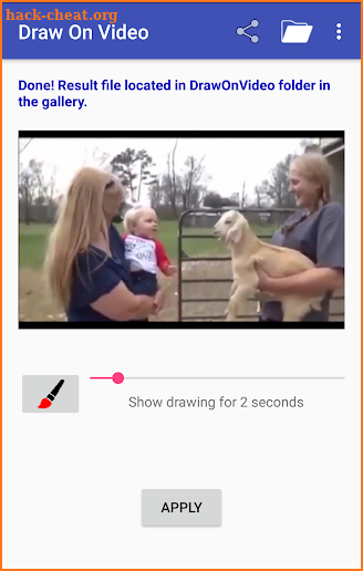 ViDraw - Draw on Video screenshot