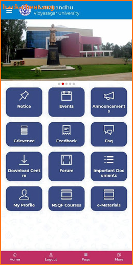 Vidyasagar University Chatrabandhu screenshot