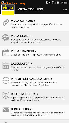 Viega Toolbox screenshot