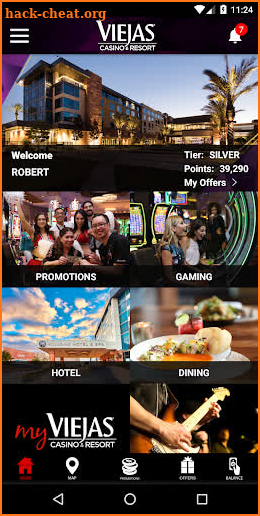 Viejas Casino and Resort screenshot