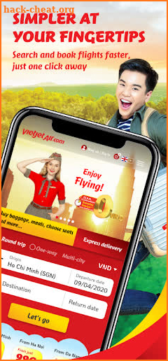 VietJet Air screenshot