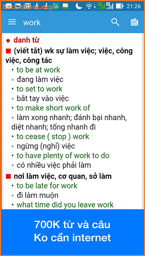 Vietnamese Dictionary - Dict Box screenshot