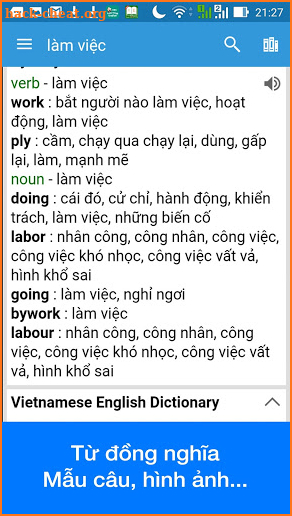 Vietnamese Dictionary - Dict Box screenshot