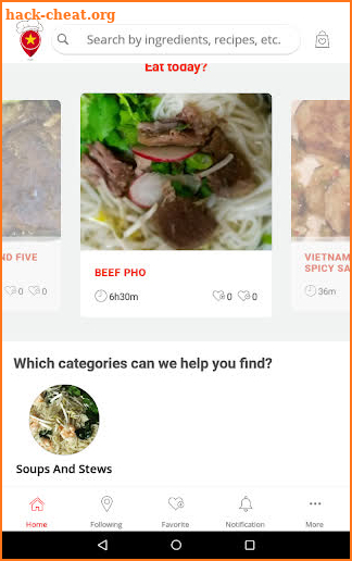 Vietnamese Recipe Land screenshot