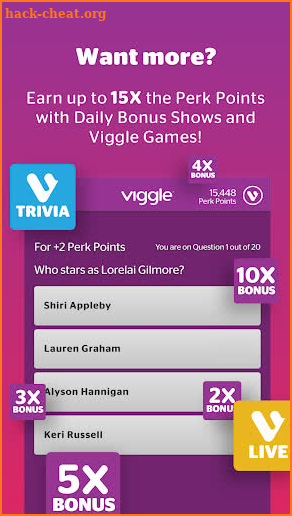 Viggle screenshot