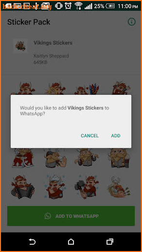 Vikings Stickers For Whatsapp screenshot