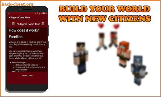 Villagers Come Alive for MCPE screenshot
