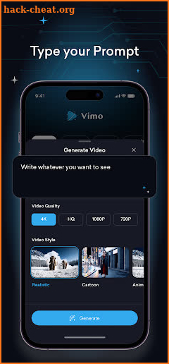 Vimo: AI Video Generator screenshot