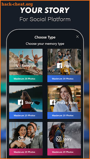 VIMORY: Slideshow Video Maker  screenshot