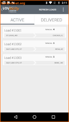 VINlocity Carrier screenshot