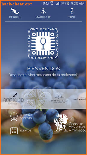 Vino Mx screenshot