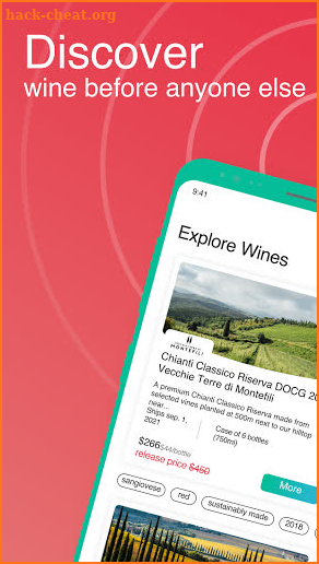 Vinsent: Your new way to buy fine wine screenshot