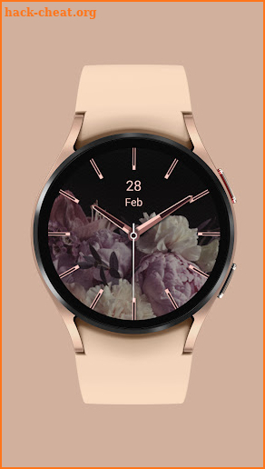 Vintage Bloom Watch Face screenshot