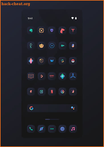 Viola Dark Icon Pack screenshot