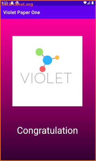 Violet Paper One screenshot